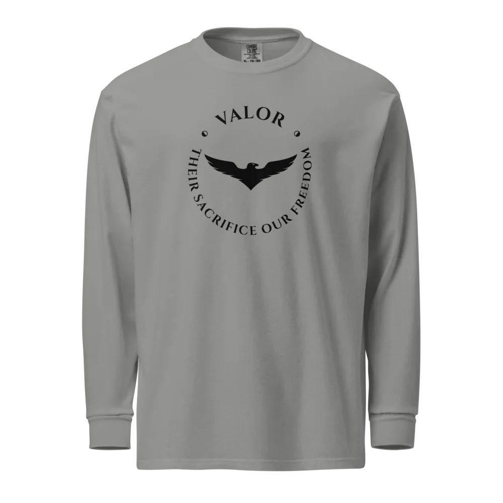 Unisex Garment-Dyed Heavyweight Long Sleeve Shirt | Comfort Colors 6014