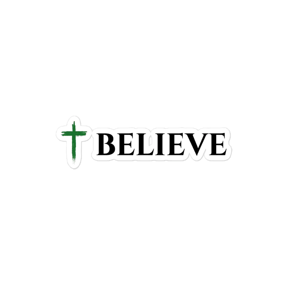 Believe Stickers