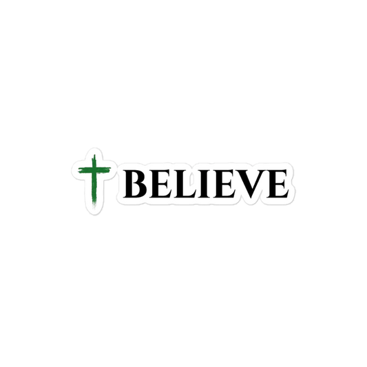Believe Stickers