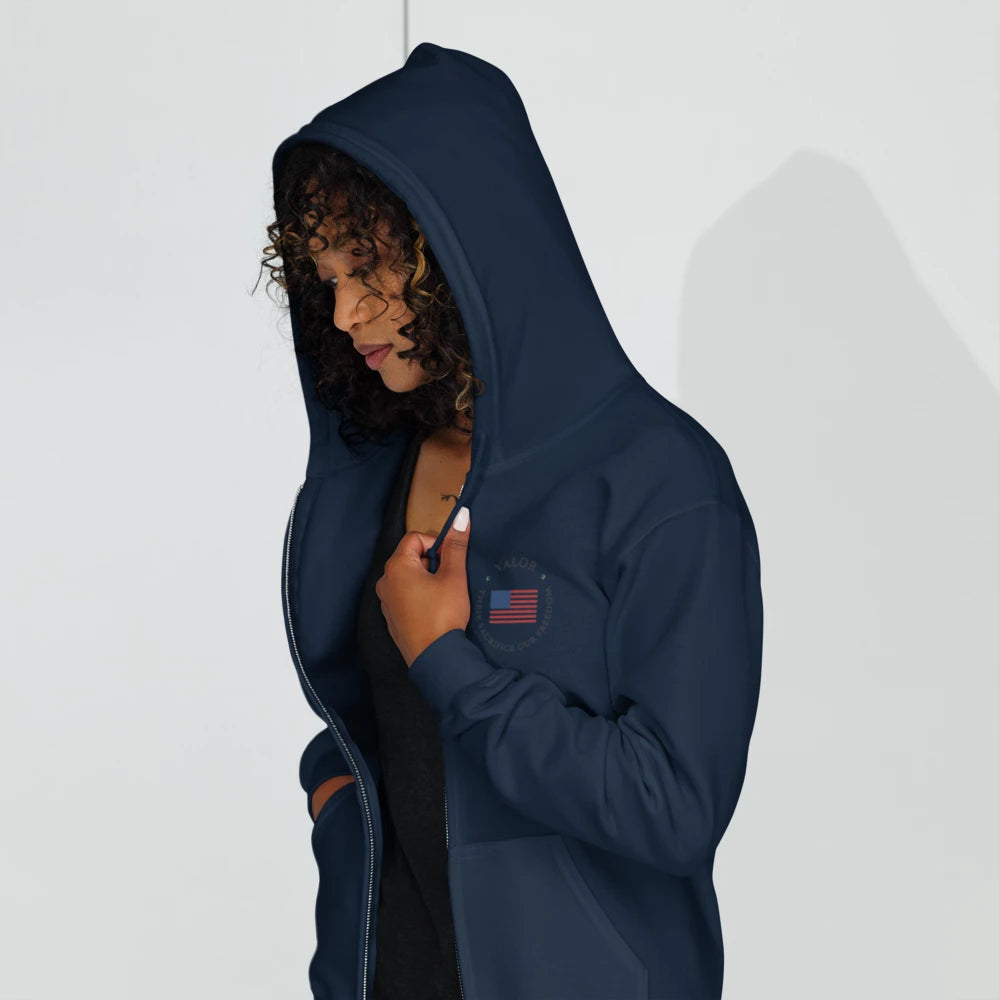 Unisex Heavy Blend Zip Hoodie | Gildan 18600