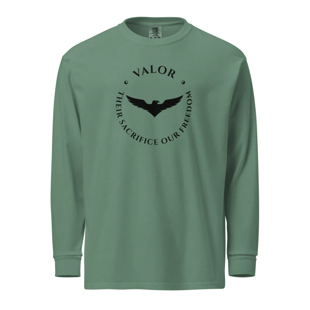 Unisex Garment-Dyed Heavyweight Long Sleeve Shirt | Comfort Colors 6014