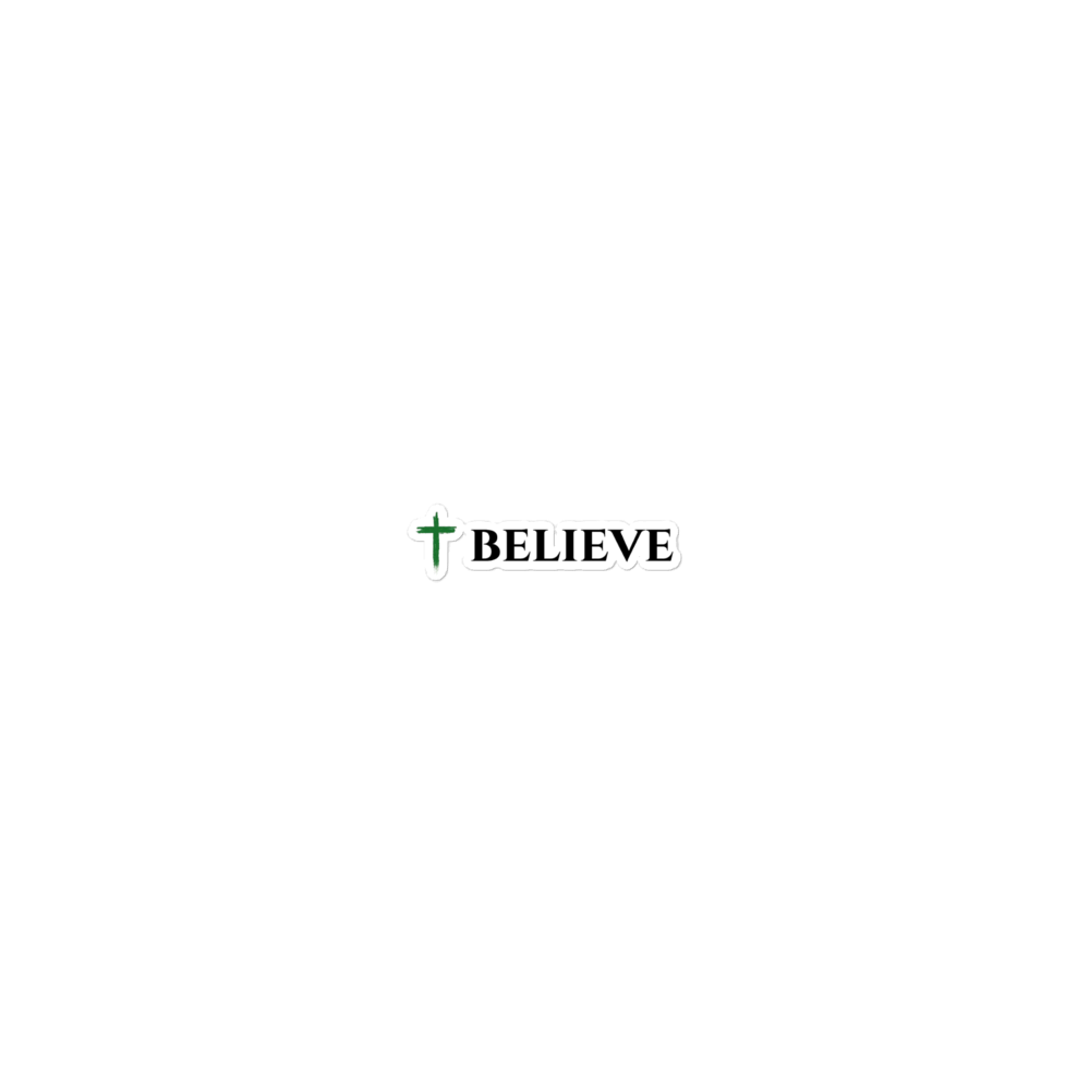 Believe Stickers