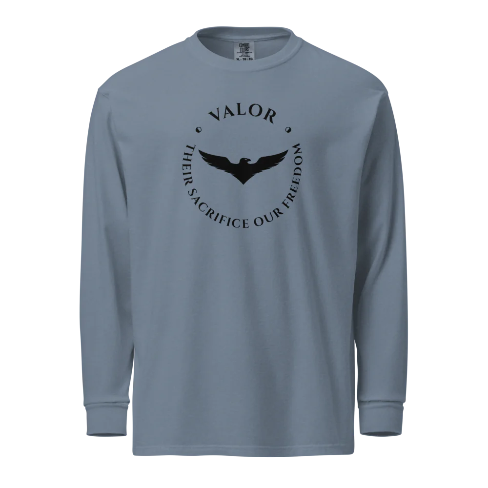 Unisex Garment-Dyed Heavyweight Long Sleeve Shirt | Comfort Colors 6014