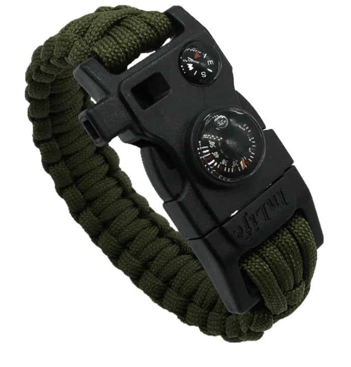 Paracord Bracelet with SOS Emergency Kit