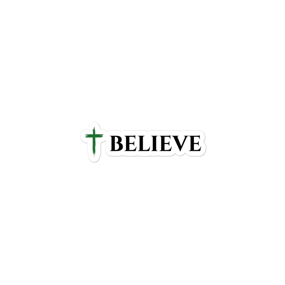 Believe Stickers