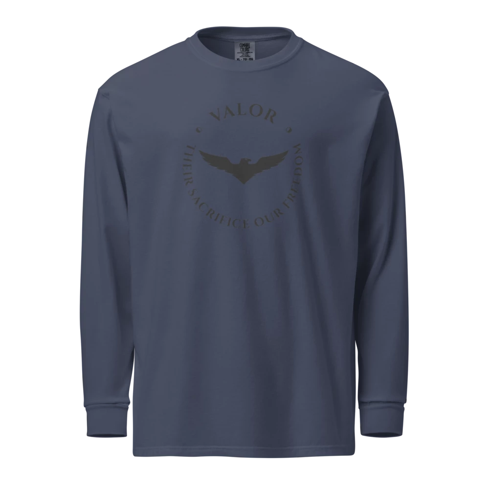 Unisex Garment-Dyed Heavyweight Long Sleeve Shirt | Comfort Colors 6014