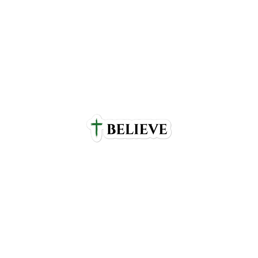 Believe Stickers