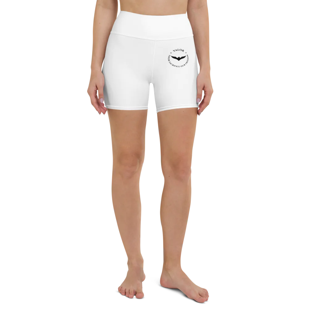 All-Over Print Yoga Shorts