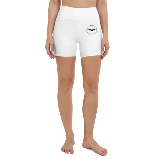 All-Over Print Yoga Shorts