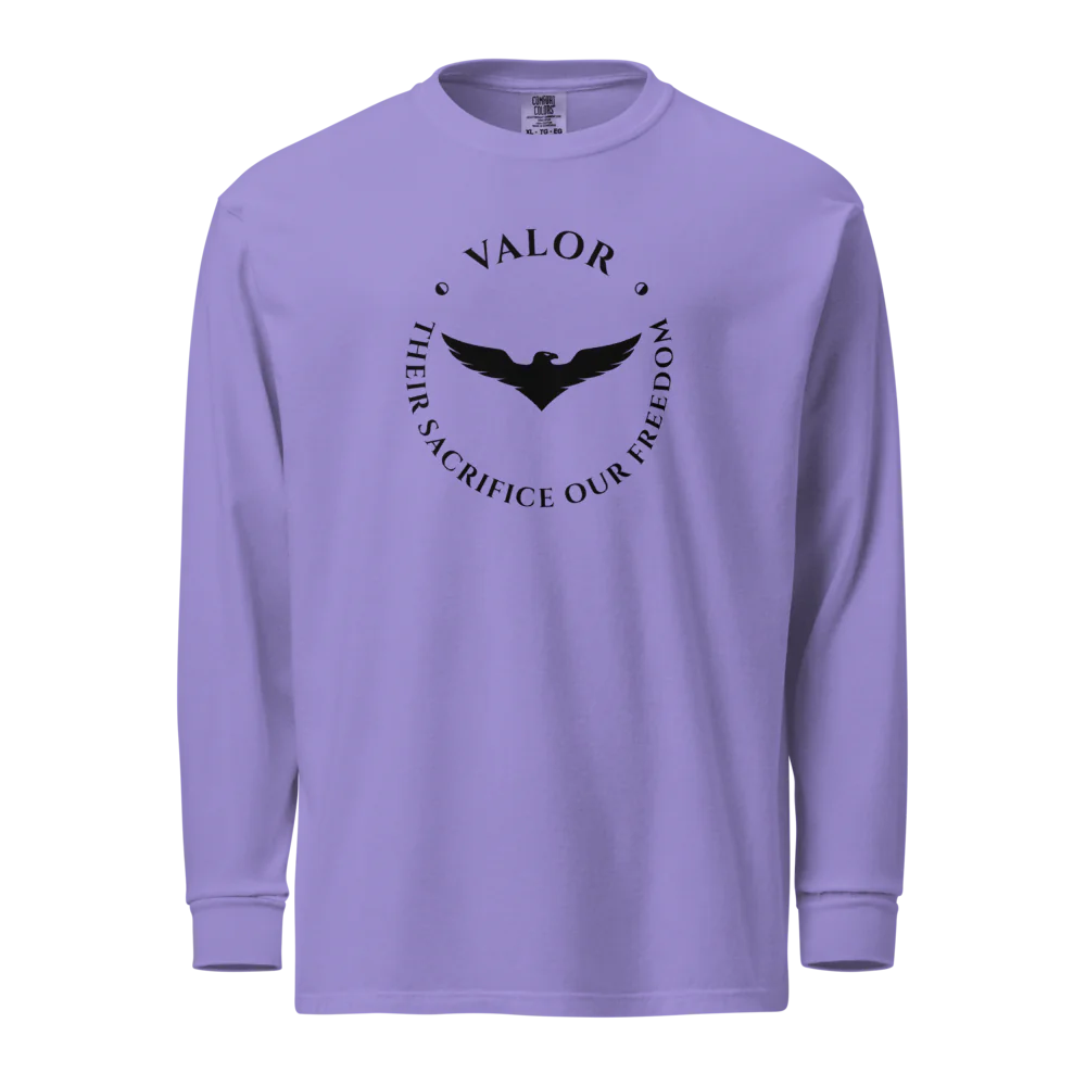 Unisex Garment-Dyed Heavyweight Long Sleeve Shirt | Comfort Colors 6014