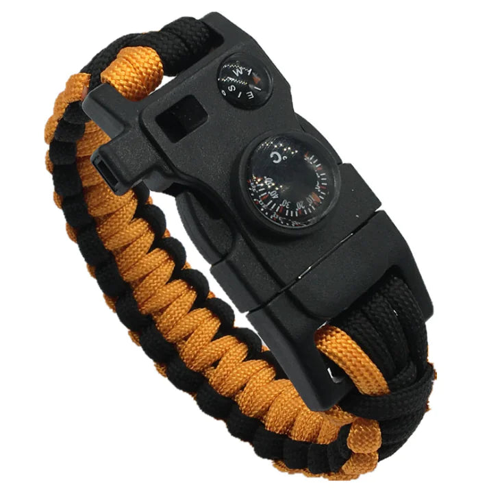 Paracord Bracelet with SOS Emergency Kit
