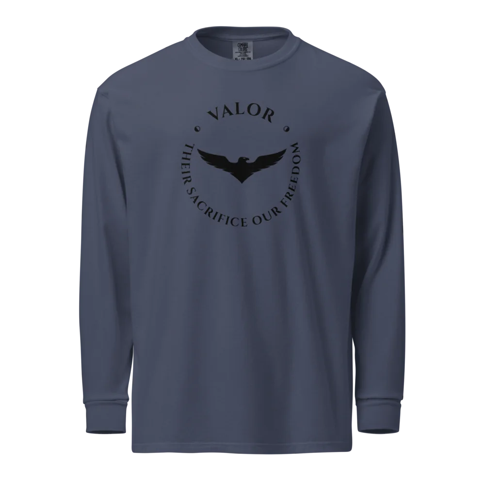 Unisex Garment-Dyed Heavyweight Long Sleeve Shirt | Comfort Colors 6014